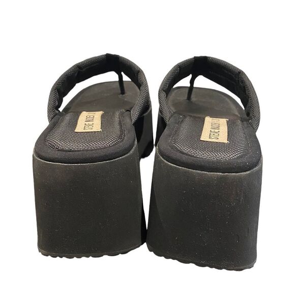 NEW iin Box Steve Madden x Urban Outfitters Contempo Black Platform Sandals - Picture 5 of 6